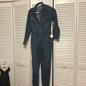Free people Denim jumpsuit size smalll